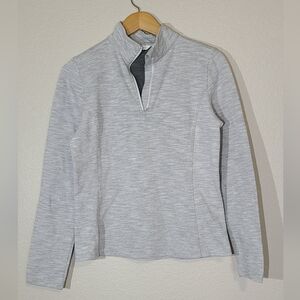 Lady Hagen Light Gray Cowl Neck Sweater